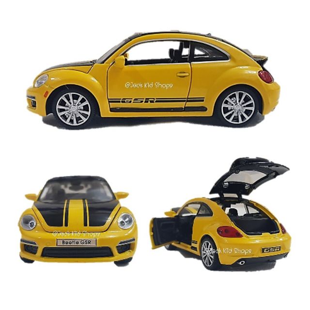 โมเดลรถ-volkswagen-new-beetle-gsr-scale-1-32