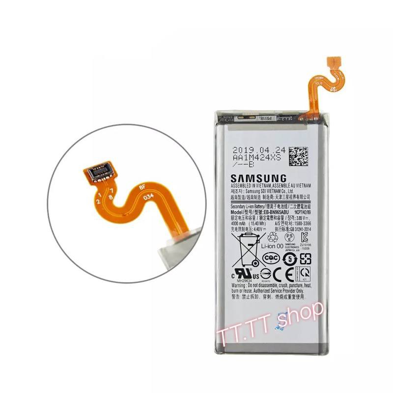 แบตเตอรี่-แท้-samsung-galaxy-note-9-n9600-sm-n9600-eb-bn965abu-4000mah-พร้อมชุดถอด-แผ่นกาวติดแบต