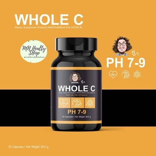 ภาพขนาดย่อของภาพหน้าปกสินค้าWhole C โฮล ซี PH 7-9 วิตามินซีป๋า Vitamin c ป๋า หมอนอกกะลา santimanadee ขนาดบรรจุ 30 แคปซูล จากร้าน mikenattachai บน Shopee ภาพที่ 1