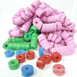 ลูกทุ่นลอยน้ำถุงล่ะ( 50ลูก/70บาท) โฟม , พลาสติก