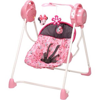 เปลไกวไฟฟ้าปรับระดับได้ ลายลิขสิทธิ์แท้ Disney Sway n Play Swing, Sweet Minnie