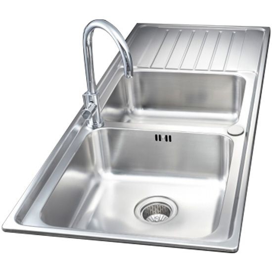 sink-built-2b1d-mex-dls200b-ss-ซิงค์ฝัง-2หลุม-1ที่พัก-mex-dls200b-ss-อ่างล้างจานฝัง-อ่างล้างจานและอุปกรณ์-ห้องครัวและอุป