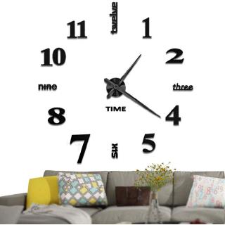 ภาพขนาดย่อของภาพหน้าปกสินค้านาฬิกาแขวน / Diy อะคริลิค / นาฬิกากระจก / กาวในตัวขนาดใหญ่ 3 D สําหรับตกแต่งบ้าน จากร้าน xinzhan2.th บน Shopee