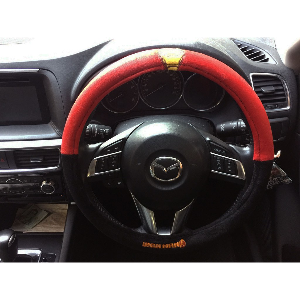 Iron man online steering wheel cover