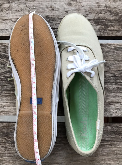 keds-รองเท้าสีเขียวขี้ม้าอ่อน