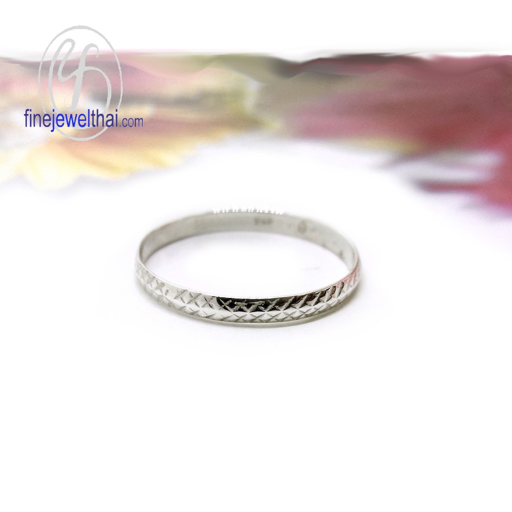 finejewelthai-แหวนเงิน-เงินแท้925-แหวนหมั้น-แหวนแต่งงาน-silver-wedding-ring-r123900