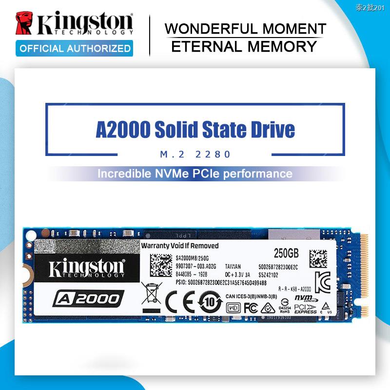 Kingston 240G 480G 960G A2000 NVMe M.2 SSD Internal Solid State Hard ...