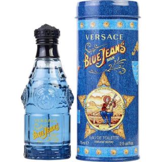 (แท้100%)  Versace blue jeans 75ml กล่องขาย per9