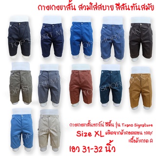 ภาพหน้าปกสินค้าSize 32 TRANO กางเกงขาสั้นชาย ทราโน่ ขาสั้นลำลอง มีหลายสี ที่เกี่ยวข้อง