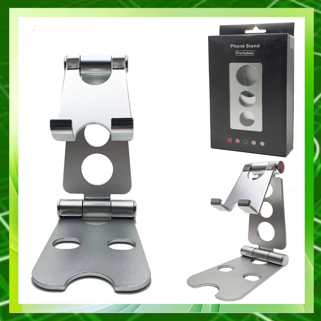 phone-stand-portable-aluminium-ที่วางโทรศัพท์มือถือ-อลูมิเนียม-ปรับได้