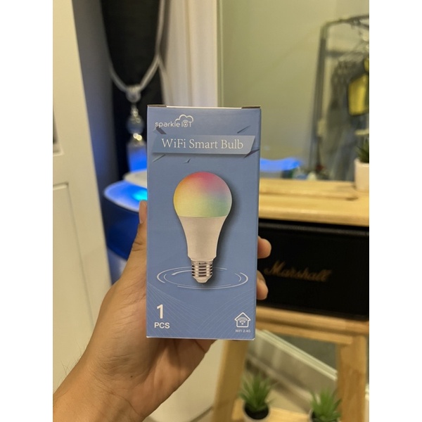 หลอดไฟrgb-ปรับสีได้ควบคุมผ่านwifiได้ผ่านแอพพิเคชั่นsmart-lite