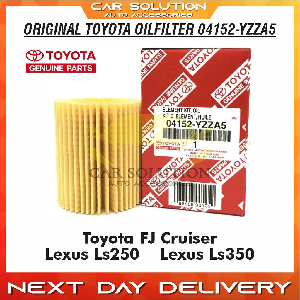 ไส้กรองน้ํามัน 04152-YZZA5 สําหรับ Toyota Lexus LS250 Lexus LS350 FJ ...