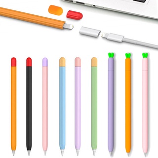 เคสซิลิโคน ลายแครอทน่ารัก สําหรับ iPad Apple Pencil 1 2