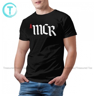 เสื้อยืดแขนสั้น ผ้าฝ้าย พิมพ์ลาย My Chemical Roce สําหรับผู้ชาย DF12HJ34675