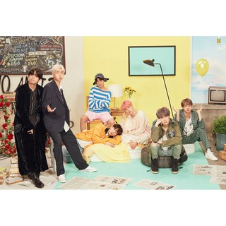 โปสเตอร์ รูปถ่าย บอยแบนด์ เกาหลี BTS Bangtan Boys 방탄소년단 POSTER 24"x35" Inch Korea Boy Band K-pop Hip Hop R&amp;B V6