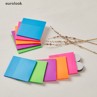 ( Eurolook ) กระดาษโน๊ต แบบใส กันน้ํา มีกาวในตัว