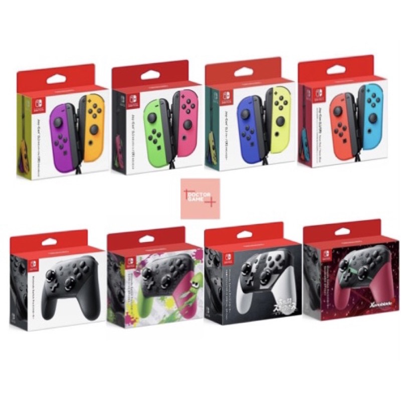 Nintendo Switch : joy-con,joy-pro controllers ของแท้ มือ1 | Shopee Thailand