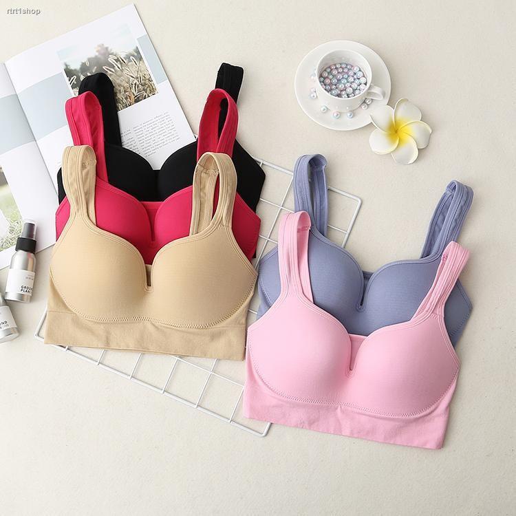 จัดส่งทันที-sale-sb-3d-ชุดชั้นใน-sportbra-สปอร์ตบราไร้ขอบ-ไร้โครง-อกดูม-munafie-fashion