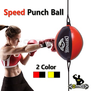 เป้าล่อชกแบบแขวน **สูบลมให้พร้อมใช้งาน** Speed Punching Ball