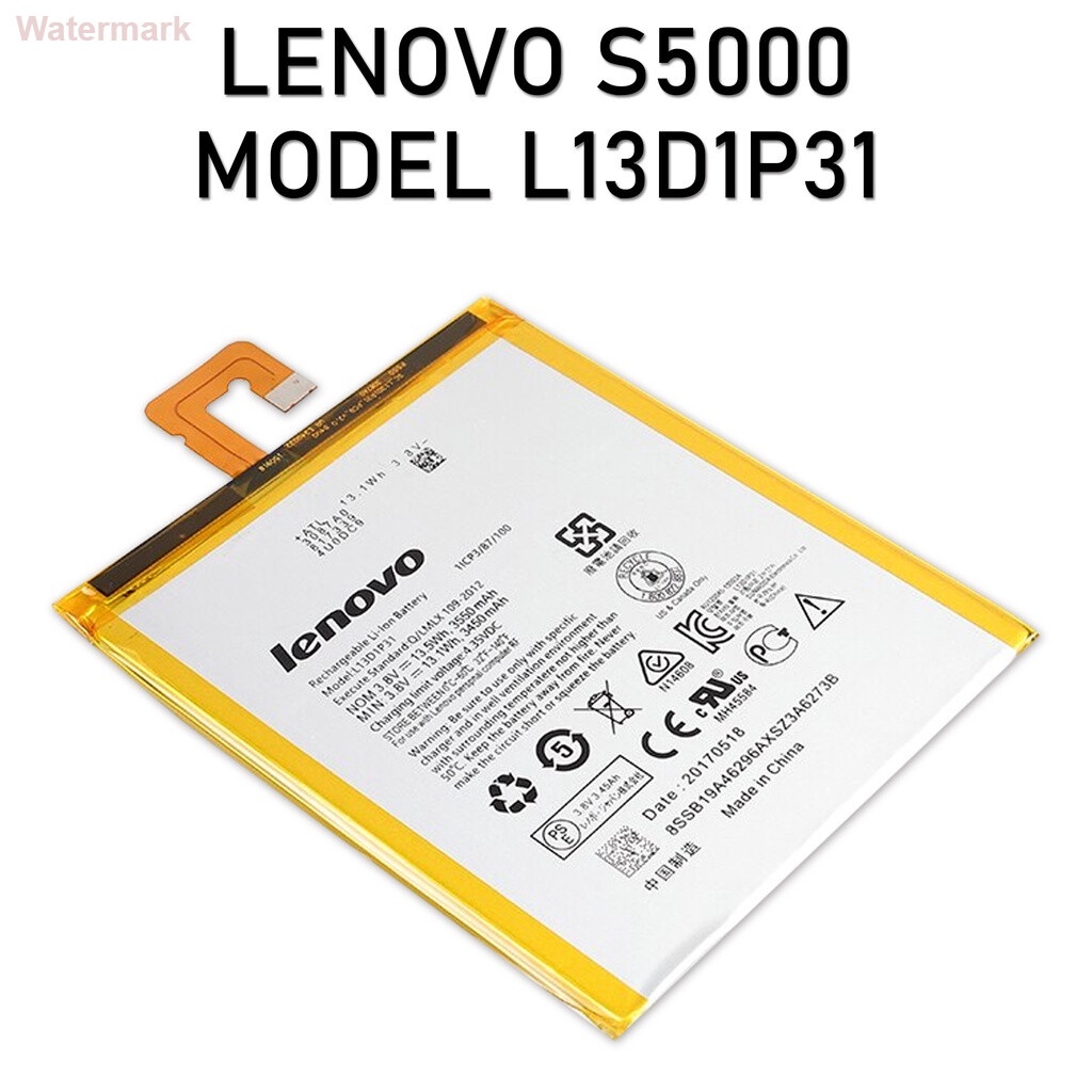 แบตเตอรี่เดิมสำหรับ-lenovo-pad-a7-30-s5000-s5000h-แบตเตอรี่รุ่น-l13d1p31