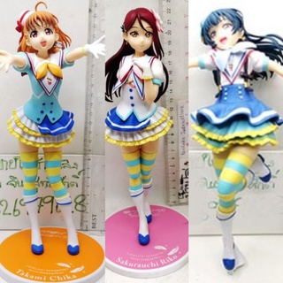 (แท้/มือ1,2) SEGA LOVE LIVE! SUNSHINE! JUMPING HEART SAKURAUCHI RIKO,Takami Chika  ซากุราอุจิ ริโกะ