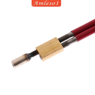 ( Amleso1 ) Two Way อุปกรณ์เสริมกีตาร์เบส Truss Rod ปรับได้ - 372 มม . สีแดง