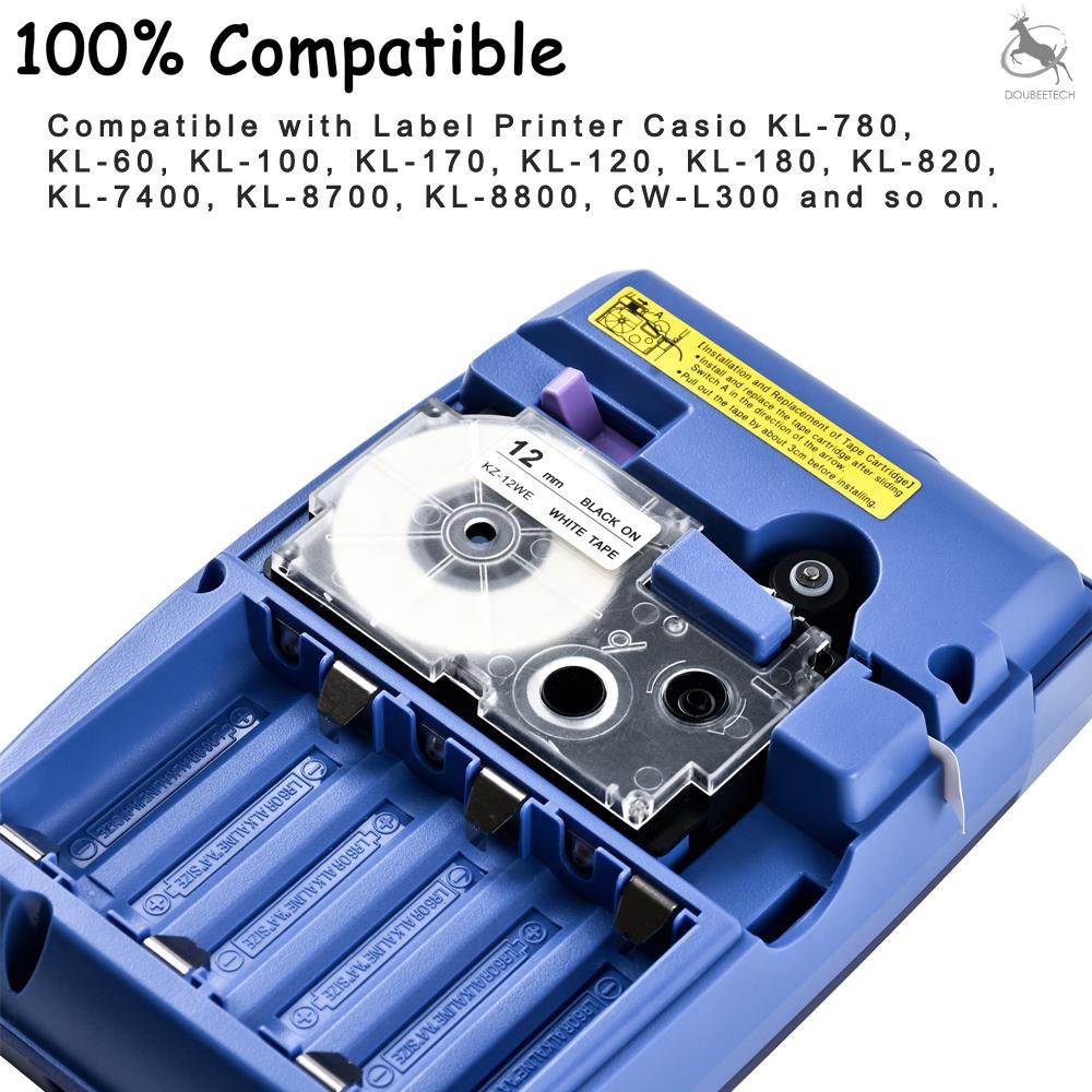 เทปพิมพ์อักษร-12-มม-ใช้กับเครื่องพิมพ์อิงค์เจ็ทบรารีแทนผ้าหมึกคาสิโอ-kl-60-kl-100-kl-170-kl-120-kl-780-kl-820-kl-8700-kl-8800-cs-l-l-300-ez