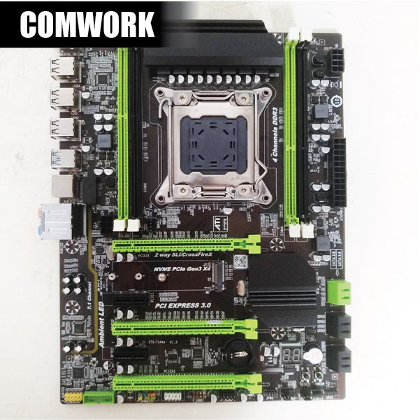 เมนบอร์ด ATERMITER X79 TURBO ATX LGA 2011 WORKSTATION SERVER MAINBOARD ...