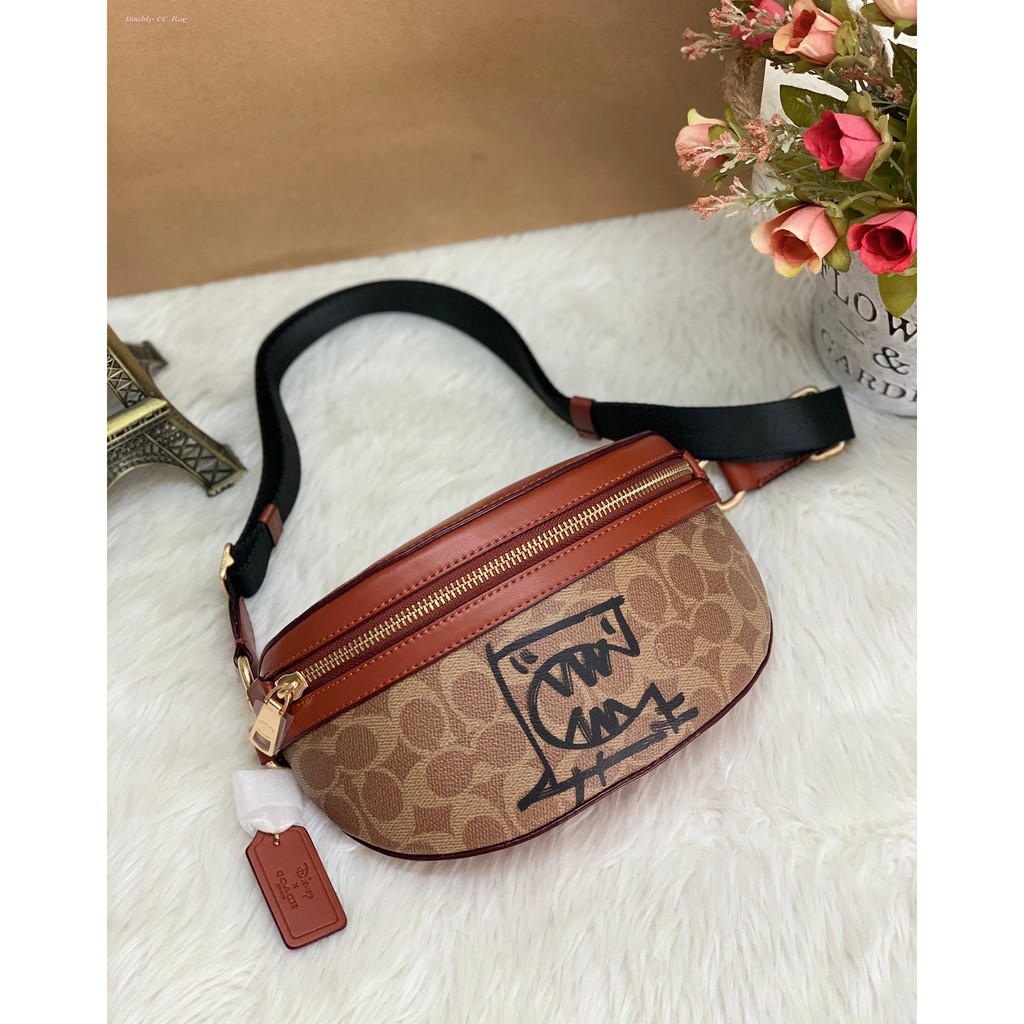 COACH BELT BAG IN SIGNATURE WITH REXY BY GUANG YU Shopee Thailand