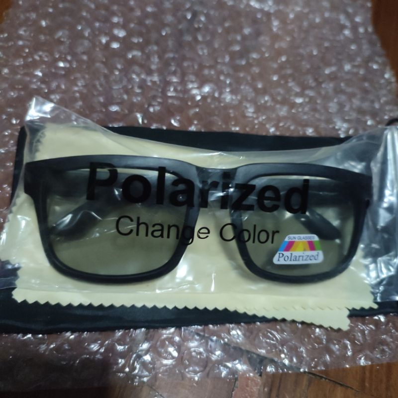 แว่นยิงปลา-polarized-ตัดแสงสะท้อนจากน้ำได้ดีมาก-แถมซองผ้า