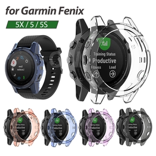 ภาพหน้าปกสินค้ากรอบป้องกันนาฬิกา วัสดุ TPU สำหรับ Garmin Fenix 5/5S/5X/5 Plus/5S Plus/5X Plus ที่เกี่ยวข้อง