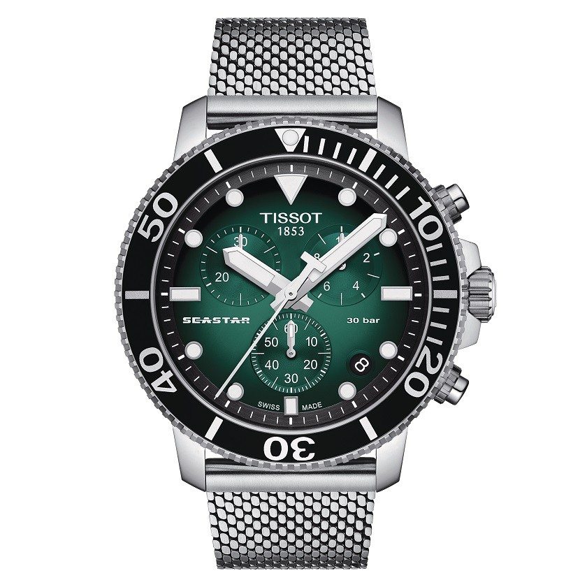 Tissot Seastar 1000 Chronograph 1000 T1204171109100 Shopee Thailand