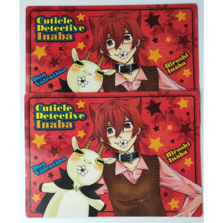 แผ่นรองเขียนอนิเมะ Cuticle Detective Inaba (18×25.5cm.)