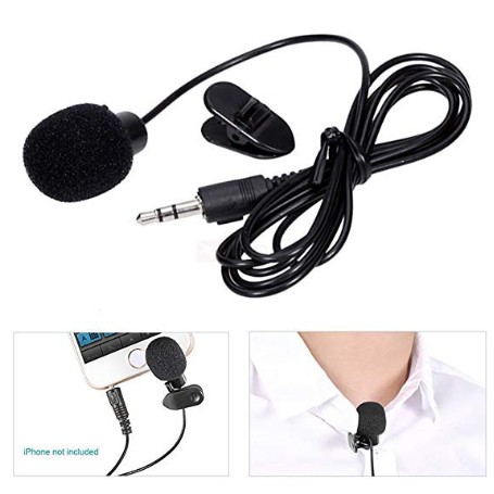 ไมค์หนีบปกเสื้อ-dagee-dg-001-mini-clip-on-microphone-black