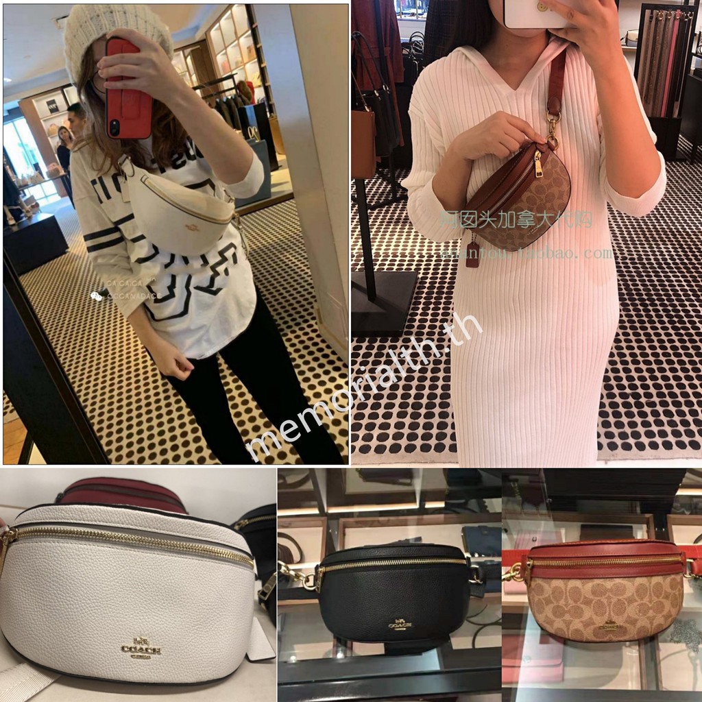 แท้-พร้อมส่ง-coach-f39939-กระเป๋าหน้าอก-กระเป๋า-crossbody-กระเป๋าคาดเอว