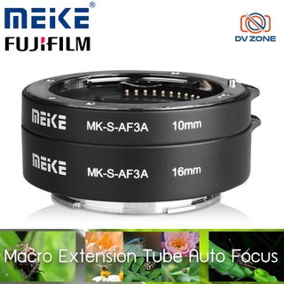 ภาพหน้าปกสินค้าFujifilm Auto Focus Macro Extension Tube ท่อมาโคร ออโต้โฟกัส for Fujifilm FX Mount Camera Fuji Meike MK-F-AF3 MK-F-AF3A ที่เกี่ยวข้อง