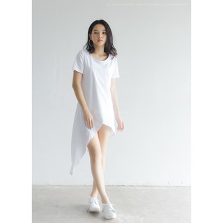 Classicsignature | Riya Dress | เดรสคอกลม แขนสั้น