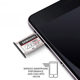 ภาพขนาดย่อของภาพหน้าปกสินค้าเมมโมรี่การ์ด SAMSUNG Micro SDcard 32GB 64GB 128GB 256GB Class10 PRO Endurance (U1 100MB/s) memory card การ์ดหน่วยความจำ จากร้าน wbrdtbeyih บน Shopee ภาพที่ 2