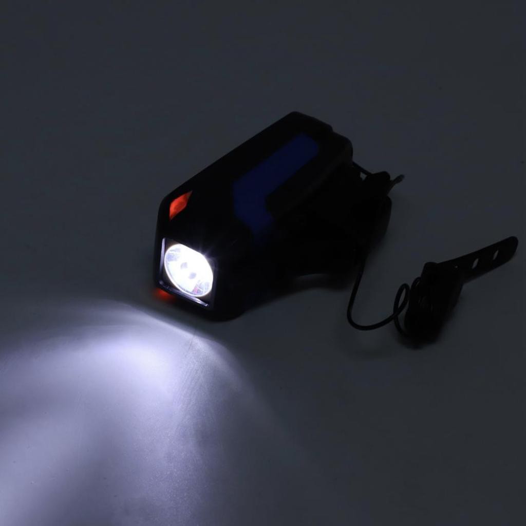 2in1-ไฟหน้าจักรยาน-350lumens-พร้อมแตรไฟฟ้า-140db-ไฟท้ายจักรยาน-dc918-usb