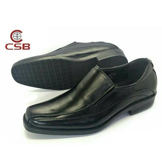 CSB ** มีถึงไซส์ 47 ** รองเท้าคัชชูหนังชาย สีดำ รุ่น CM500 ไซส์ 39-47