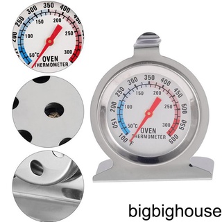 [Biho] Food Meat Grill Stand Up Dial Oven Thermometer Stainless Steel Kitchen Baking Temperature Meter Tester