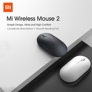 ภาพย่อรูปภาพสินค้าแรกของReady เมาส์ไร้สาย Xiaomi Mi Wireless Mouse 2 USB Xiaomi XMWS002TM 2.4GHz Wireless Portable Mouse 2