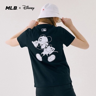 เสื้อยืดคอกลมแขนสั้นพิมพ์ลาย Mlb Disney Mickey สําหรับผู้ชาย