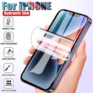 ฟิล์มไฮโดรเจลใส แบบเต็มจอ สำหรับไอโฟน 14 13 7 8 6 Plus 11 12 13 14 Pro XR X XS Max