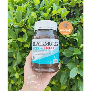 ภาพขนาดย่อของภาพหน้าปกสินค้าBlackmores Omega Triple Fish Oil แบล็คมอร์ น้ำมันปลาทริปเปิ้ลโอเมก้า ฟื้นฟูไขข้อ Inflammation 60,150เม็ด จากร้าน wombat.vitamin บน Shopee ภาพที่ 3