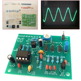 NE555 โมดูลเครื่องปั่นไฟ คลื่นสามเหลี่ยม DIY 1 ชิ้น