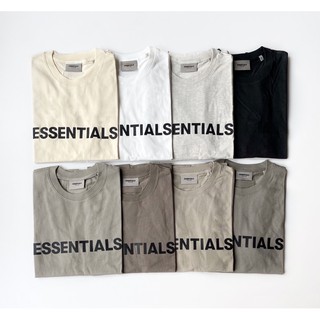 เสื้อยืดผ้าฝ้ายพิมพ์ลายคลาสสิกเสื้อ FOG Essentials SS20
