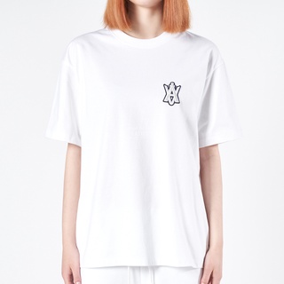 เสื้อยืด[ADLV ❌ LISA] A LOGO EMBLEM PATCH SHORT SLEEVE T-SHIRT