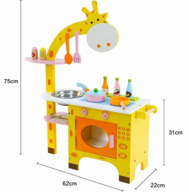 bpnp-ชุดครัวไม้ยีราฟนำเข้า-ของเล่นไม้เด็ก