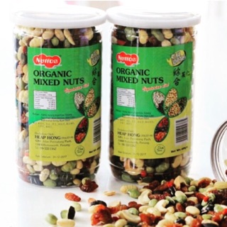 ถั่วรวม ออแกนิค 400g Organic mixed nuts ธัญพืช nut ถั่ว ธัญพืชรวม อบธรรมชาติ
